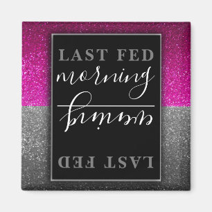 Kutdieren katten Honden Glitter Pet Food Reminder Magneet