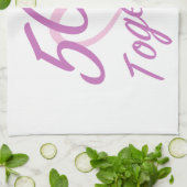 Kute 50e Jubileum Theedoek (Gevouwen)