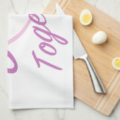 Kute 50e Jubileum Theedoek (Quarter Fold)