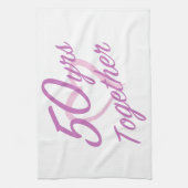 Kute 50e Jubileum Theedoek (Verticaal)