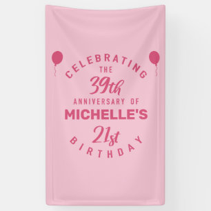 Kute 60th Birthday Personalized Spandoek
