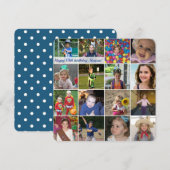 Kute, aangepaste fotokaart - je creëer het! (Voorkant / Achterkant)