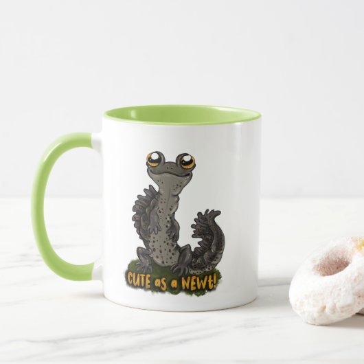 Kute als een Newt! Mok (Met donut)