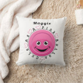 Kute als roze Button Kussen (Deken)