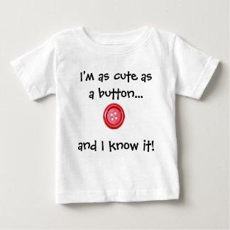 Kute als t-shirt met knop