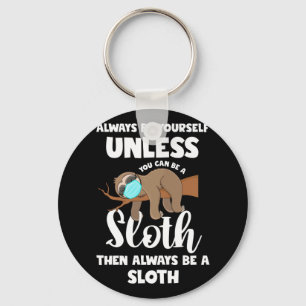 Kute altijd zelf zijn, tenzij je een sleuf kunt zi sleutelhanger