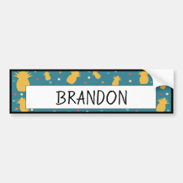 Kute anananas Sticker Desk Toppers