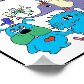 Kute animal poster (Hoek)