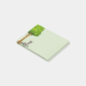 Kute Apple Tree Cartoon Donkey Notes (Schuin)