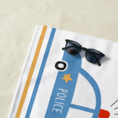 Kute auto's Aangepaste keukendoek Strandlaken (In situ)