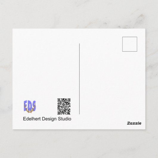 Kute Baby BOY Chick Cartoon Cust. Briefkaart (Achterkant)