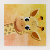 Kute Baby Giraffe tekening Legpuzzel (Horizontaal)