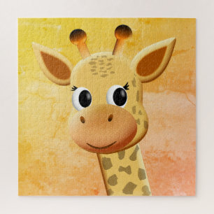 Kute Baby Giraffe tekening Legpuzzel