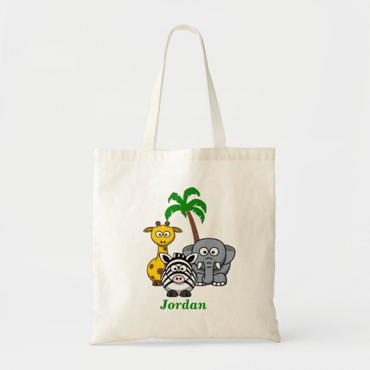 Kute Baby Oerwouden Tote Bag (Voorkant)