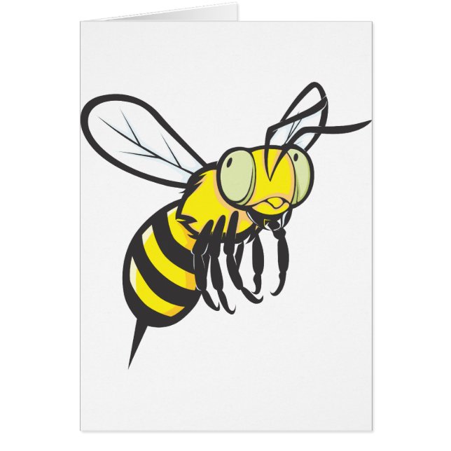 Kute bee Flying Insect (Voorkant)