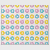 Kute besproeide donuts cadeaupapier (Vlak)