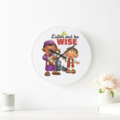 Kute Bijbelse kinder klok (Huis)
