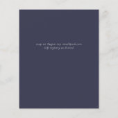 Kute bijen World Waterverf WEDDING Invitation (Achterkant)