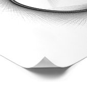 Kute blauwe ogen olifant poster (Hoek)