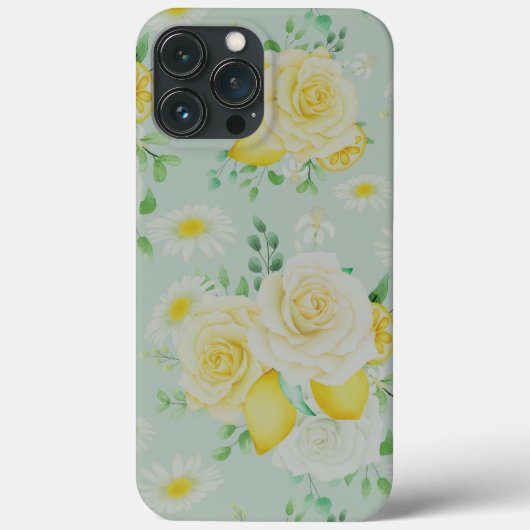 Kute bloemen en luiers Case-Mate iPhone case (Achterkant)
