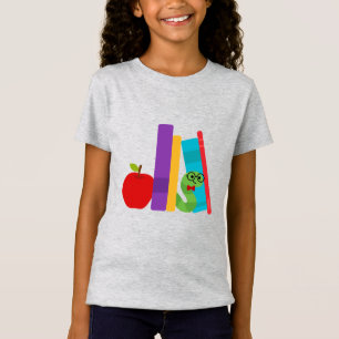 Kute bookworm leesster t-shirt