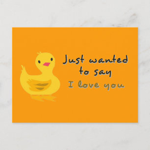 Kute Briefkaart met deklaag