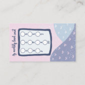 Kute Bunny Monthly Book Count Loyalty (Achterkant)