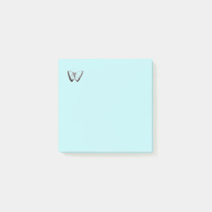 Kute Butterfly design light blue Post-it Notes