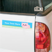 Kute cartoon bumpersticker (Op Truck)