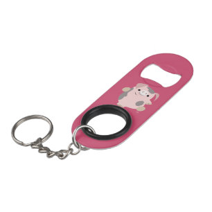 Kute Cartoon Dansende Sleutelhanger Fles Opener Sleutelhanger Flessenopener