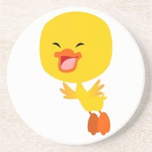 Kute Cartoon Ducking Onderzetter