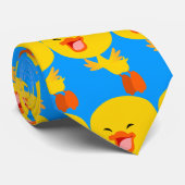 Kute Cartoon Ducking Stropdas (Opgerold)