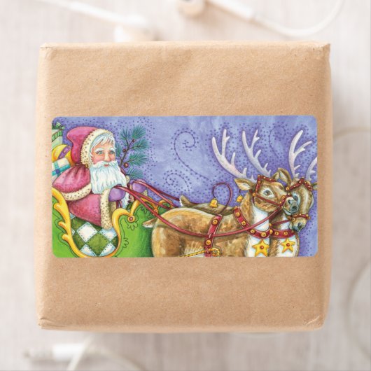 Kute Cartoon kerstkerstkerstkerstkerstkerstkerstke Etiket (Insitu)