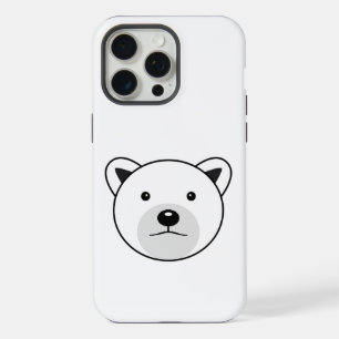 Kute Cartoon Polar Beer iPhone 15 Pro Max Hoesje