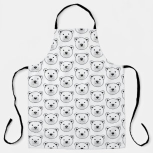 Kute Cartoon Polar Beer Schort