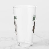 Kute Cartoon Sloth Dangling from a Branch Tumbler (Rechts)