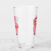 Kute Cartoon varende biggen Glas (Links)