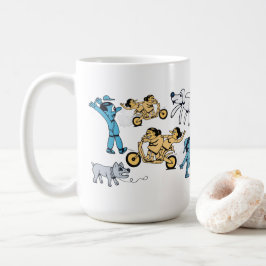 Kute Cartoons. T-shirt Koffiemok