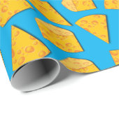 Kute Cheese Wedge Kinder 1e verjaardag Cadeaupapier (Rol Hoek)