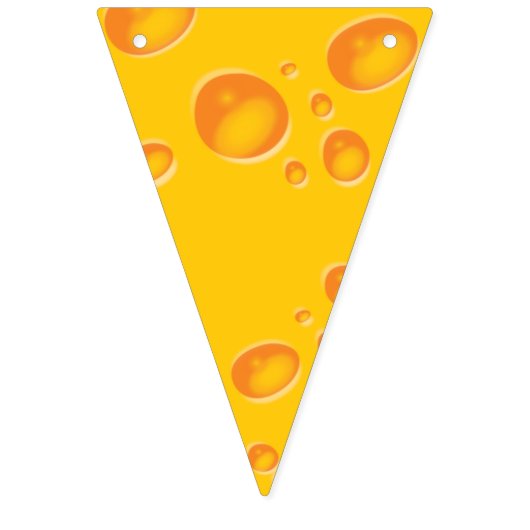 Kute Cheese Wedge Kinder 1e verjaardag Vlaggetjes (Eerste vlag)