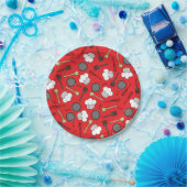 Kute Chef Koking Kinderen 1e verjaardag Papieren Bordje (Feest)