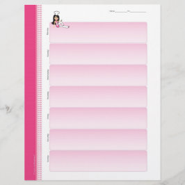 Kute Chef Weekly Planner Sheets Bulorder