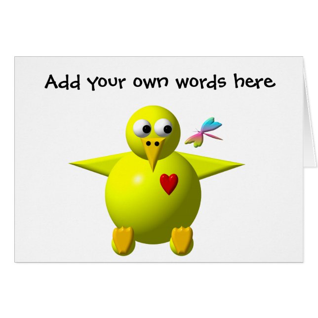 Kute chick met Dragonfly (Voorkant Horizontaal)