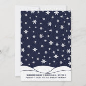 Kute Colorful Gzing Hanging Lights Kerstmis Kaart (Achterkant)