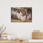 Kute Country  Kippen poster (Keuken)