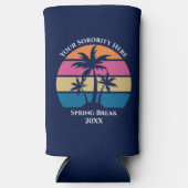 Kute Custom Spring Break Beach Party Palm Tree (Voorkant)