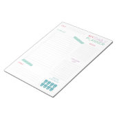 Kute Daily Planner Notitieblok (Schuin)