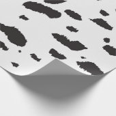 Kute Dalmatian Print Wrapping Paper Cadeaupapier (Hoek)