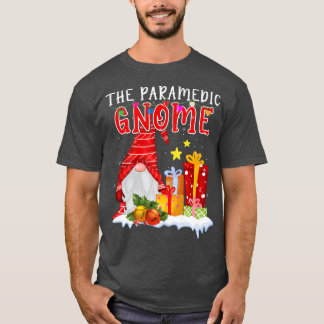 Kute de paramedic gnome snow gnomies lovers Merry T-shirt