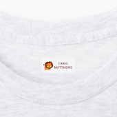 Kute dieren Aangepaste persoonlijke naam Kleding Labels (Aangebracht)